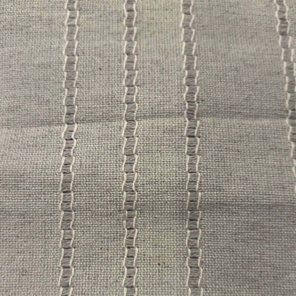 Gray Fringed Table Runner - Picture 3 of 4